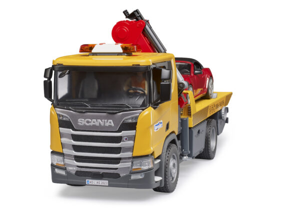 Odtahovka Scania Super 560R s automobilem - Bruder 03552 - Obrázek 8