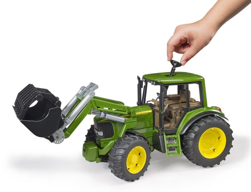 John Deere 6920 s předním nakladačem - Bruder 02052 - Obrázek 8