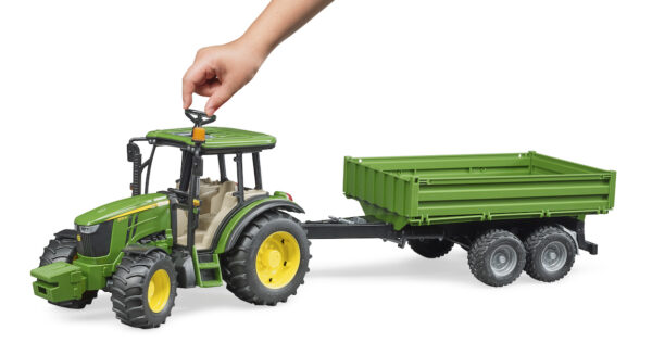 John Deere 5115 M se sklápěčkou - Bruder 02108 - Obrázek 7