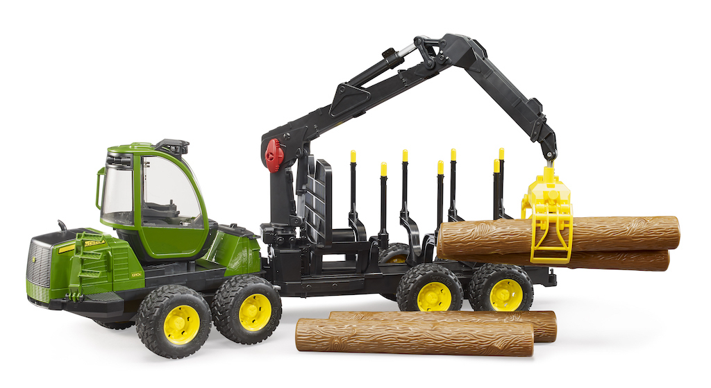 John Deere u Bruder – nejlepší traktory a kombajny