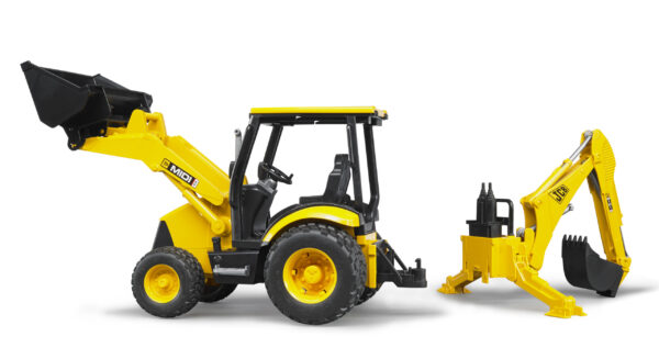 Nakladač s bagrem JCB MIDI CX - Bruder 02427 - Obrázek 5