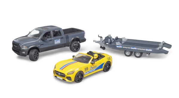 RAM 2500 a závodní roadster - Bruder 02504 - Obrázek 7