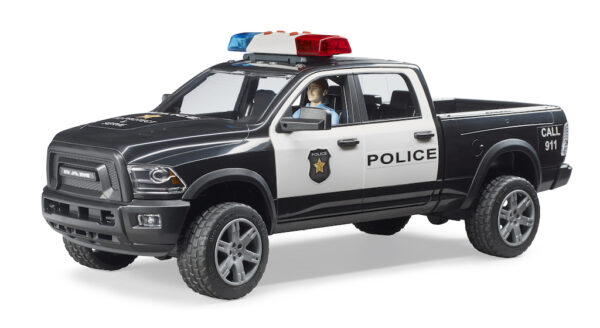 Policejní vůz RAM 2500 s policistou - Bruder 02505 - Obrázek 9