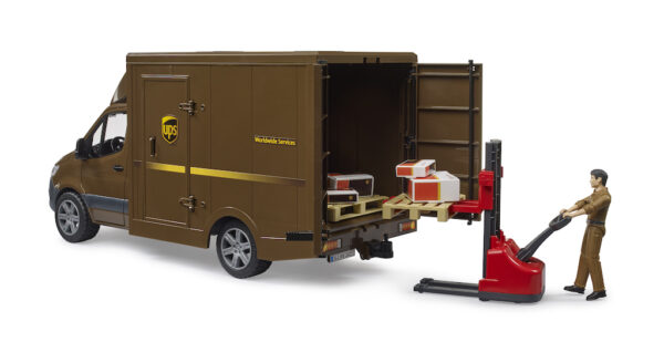 Nákladní auto UPS MB Sprinter - Bruder 02678 - Obrázek 7
