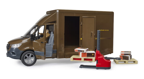 Nákladní auto UPS MB Sprinter - Bruder 02678 - Obrázek 9