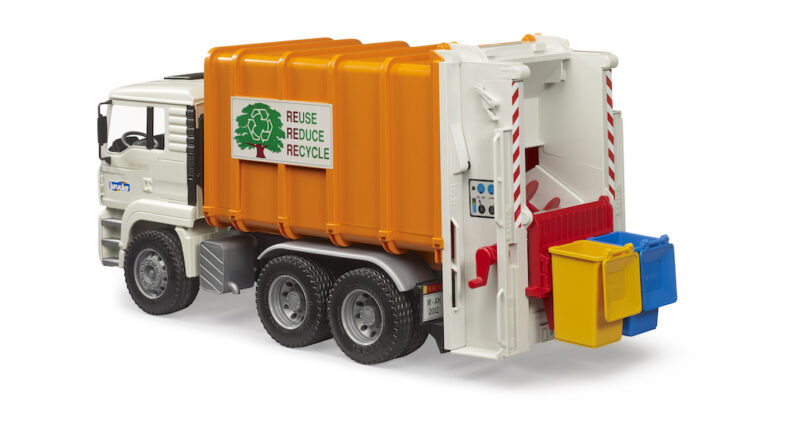 Popelářské auto MAN TGA - Bruder 02772 - Obrázek 2