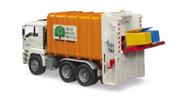 Popelářské auto MAN TGA - Bruder 02772 - Obrázek 6