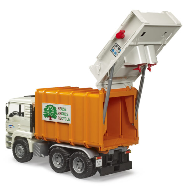 Popelářské auto MAN TGA - Bruder 02772 - Obrázek 7