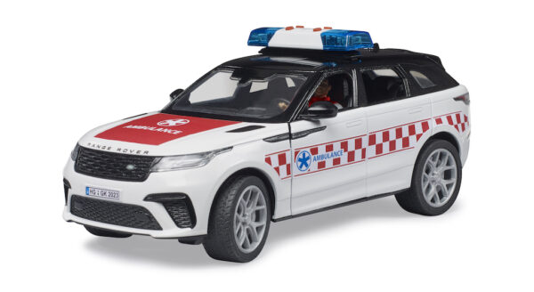 Záchranka Range Rover Velar s řidičem - Bruder 02885 - Obrázek 7