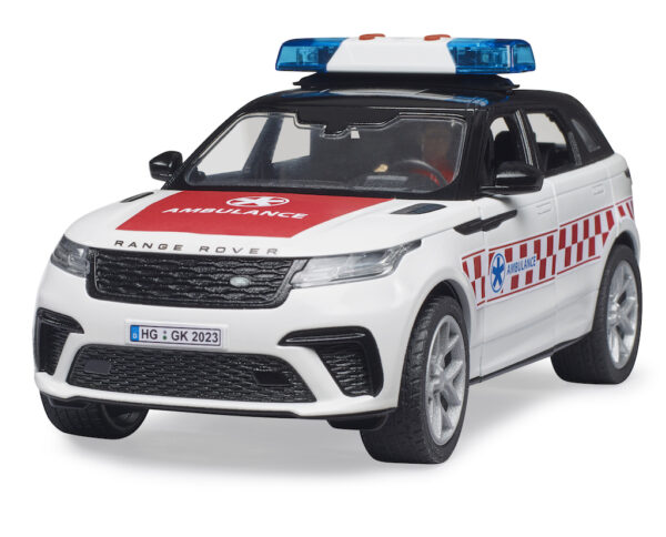 Záchranka Range Rover Velar s řidičem - Bruder 02885 - Obrázek 8
