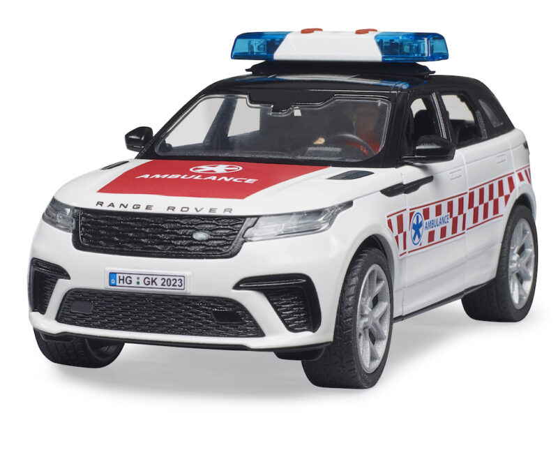 Záchranka Range Rover Velar s řidičem - Bruder 02885 - Obrázek 8