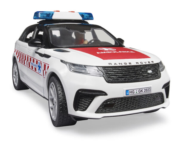 Záchranka Range Rover Velar s řidičem - Bruder 02885 - Obrázek 9