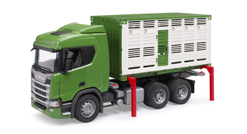 Scania Super 560R na převoz zvířat - Bruder 03548 - Obrázek 5