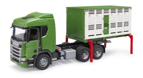 Scania Super 560R na převoz zvířat - Bruder 03548 - Obrázek 6