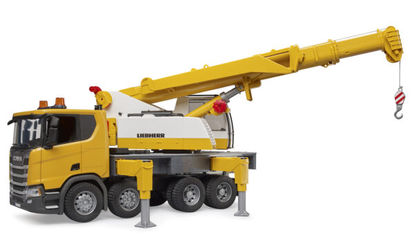Nákladní auto Scania Super 560R s jeřábem Liebherr - Bruder 03571 - Obrázek 7