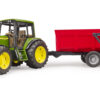 traktor Bruder John Deere se sklápěčkou