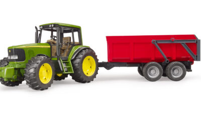 traktor Bruder John Deere se sklápěčkou