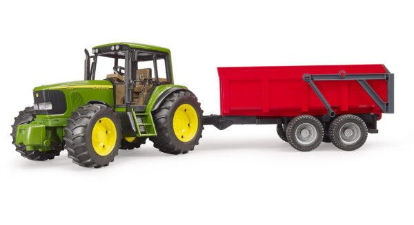 traktor Bruder John Deere se sklápěčkou