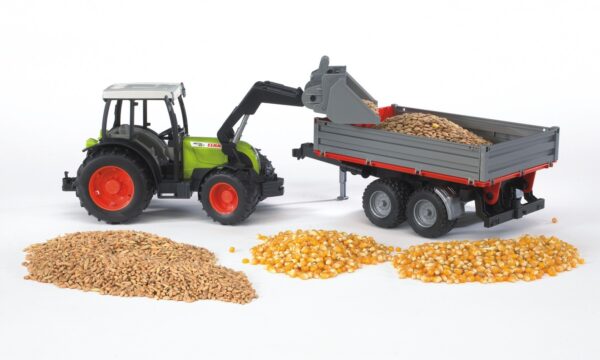 Traktor Claas Nectis 267 F s nakladačem a sklápěčem - Bruder 02112 - Obrázek 2