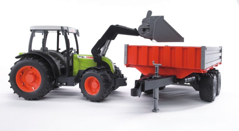 Traktor Claas Nectis 267 F s nakladačem a sklápěčem - Bruder 02112 - Obrázek 3