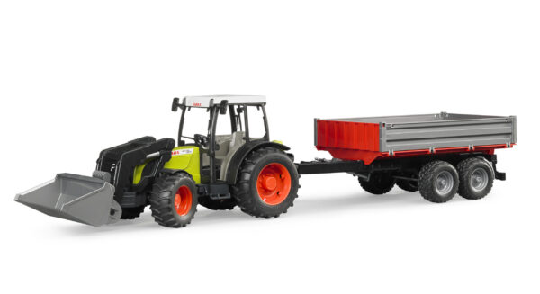Traktor Claas Nectis 267 F s nakladačem a sklápěčem - Bruder 02112 - Obrázek 4