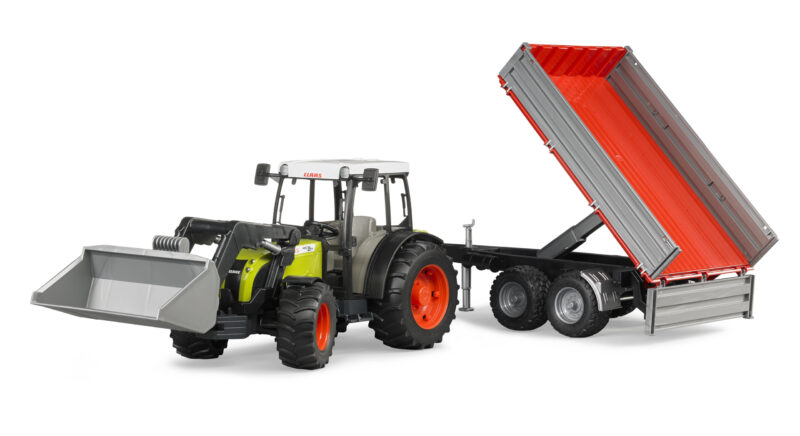 Traktor Claas Nectis 267 F s nakladačem a sklápěčem - Bruder 02112 - Obrázek 5