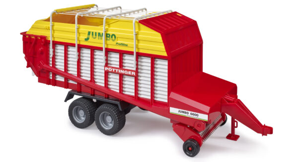 Sběrací vůz na seno Pöttinger Jumbo 6600 - Bruder 02214 - Obrázek 2
