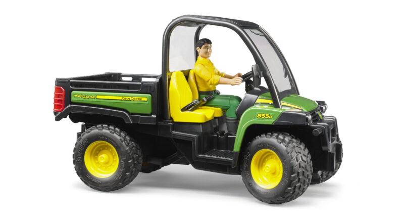 John Deere Gator 855D s řidičem - Bruder 02490 - Obrázek 2