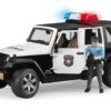 Policejní Jeep Wrangler s policistou Bruder 2526