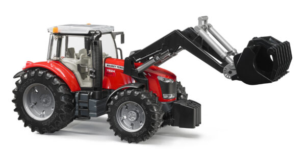 Traktor Massey Ferguson 7624 s nakladačem - Bruder 03047 - Obrázek 3