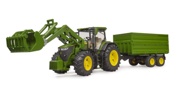 John Deere 7R 350 s předním nakladačem a sklápěčem - Bruder 03155 - Obrázek 3