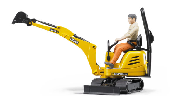 Minibagr JCB s řidičem - Bruder 62002 - Obrázek 2