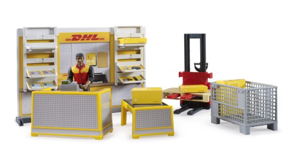 bworld DHL shop s paletovým vozíkem - Bruder 62251 - Obrázek 8