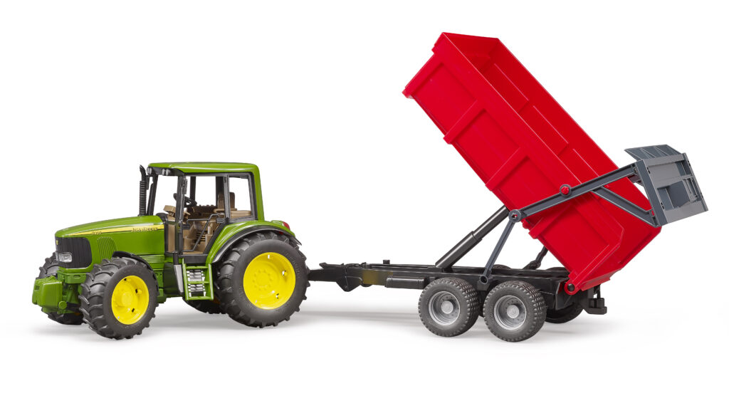 Bruder john deere trakotry a kombajny