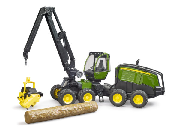 lesní Bruder Harvester John Deere 1270 G - Bruder 02135 - Obrázek 7