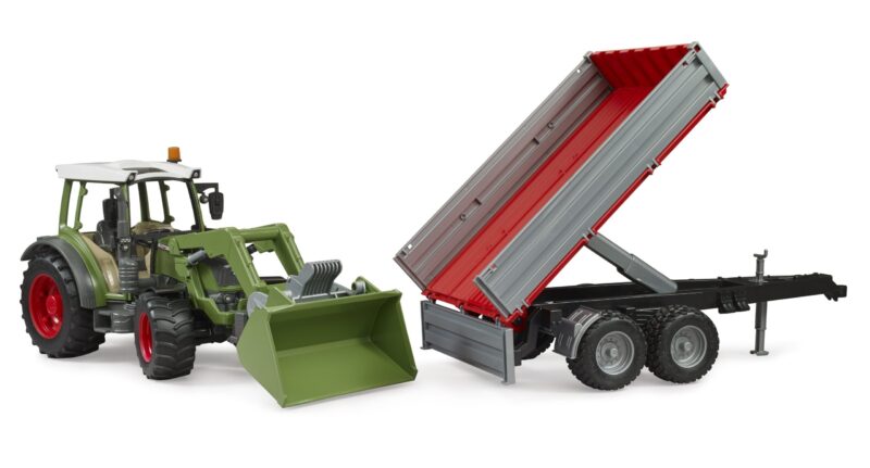 Fendt Vario 211 s nakladačem a sklápěčem - Bruder 02182 - Obrázek 6