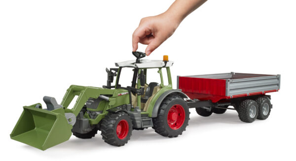 Fendt Vario 211 s nakladačem a sklápěčem - Bruder 02182 - Obrázek 7