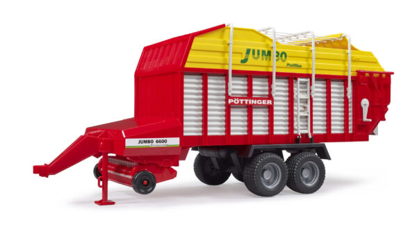 Sběrací vůz na seno Pöttinger Jumbo 6600 - Bruder 02214 - Obrázek 5
