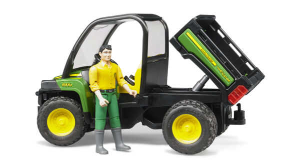 John Deere Gator 855D s řidičem - Bruder 02490 - Obrázek 5