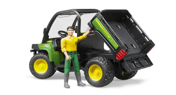 John Deere Gator 855D s řidičem - Bruder 02490 - Obrázek 6