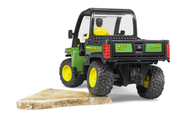 John Deere Gator 855D s řidičem - Bruder 02490 - Obrázek 7