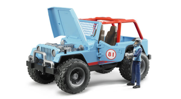 Závodní cross country Jeep s řidičem - Bruder 02541 - Obrázek 3