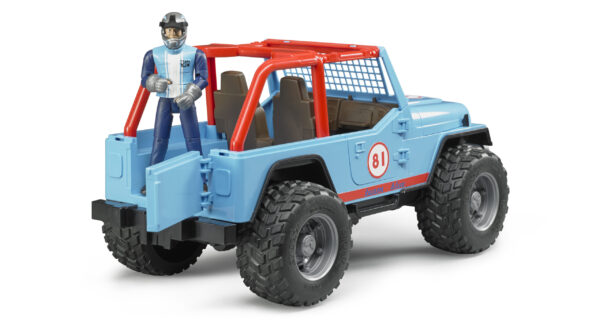 Závodní cross country Jeep s řidičem - Bruder 02541 - Obrázek 4