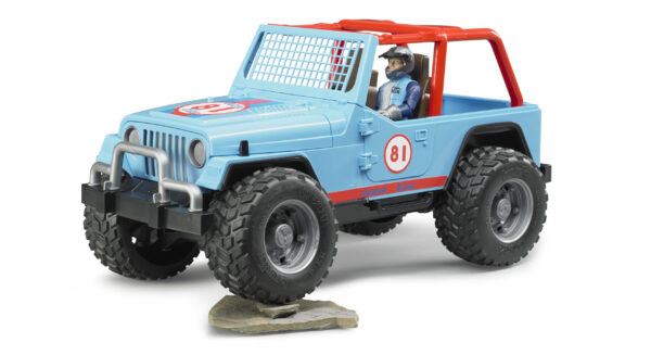 Závodní cross country Jeep s řidičem - Bruder 02541 - Obrázek 5