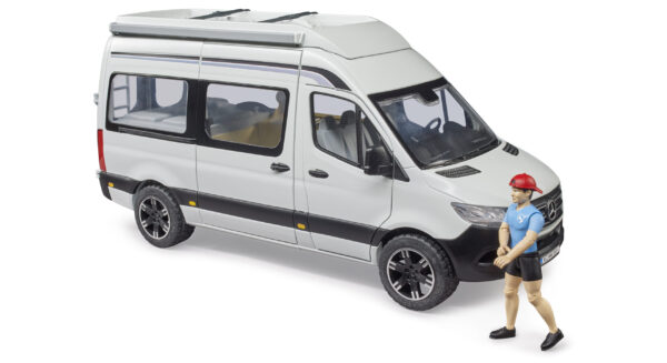 Kempingový MB Sprinter s řidičem a příslušenstvím - Bruder 02672 - Obrázek 5