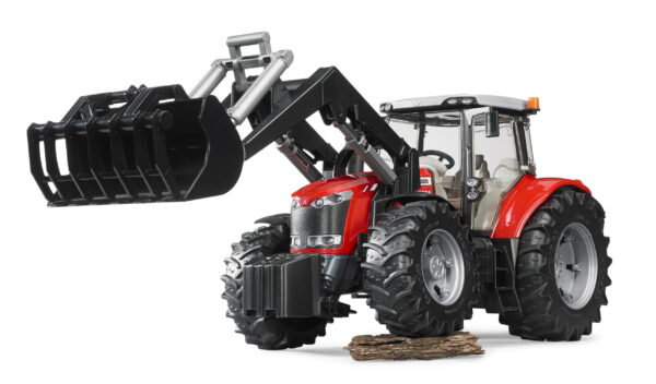 Traktor Massey Ferguson 7624 s nakladačem - Bruder 03047 - Obrázek 5
