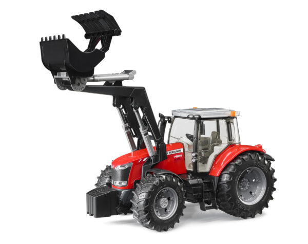 Traktor Massey Ferguson 7624 s nakladačem - Bruder 03047 - Obrázek 6