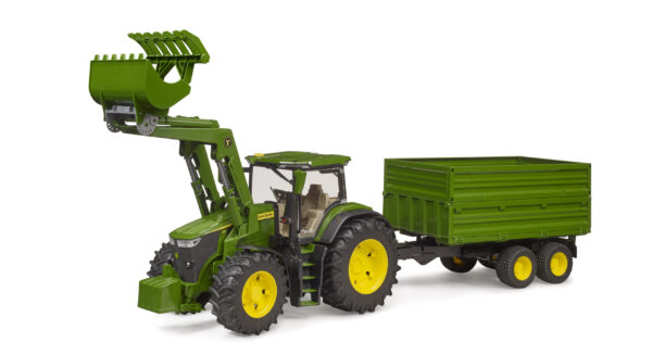 John Deere 7R 350 s předním nakladačem a sklápěčem - Bruder 03155 - Obrázek 5