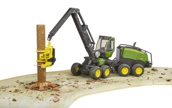 lesní Bruder Harvester John Deere 1270 G - Bruder 02135 - Obrázek 11