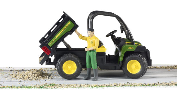 John Deere Gator 855D s řidičem - Bruder 02490 - Obrázek 8